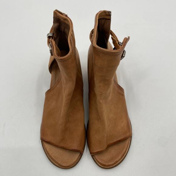 A.S.98 39 Morgan Buckle Bootie Sandals - Picture 3 of 6